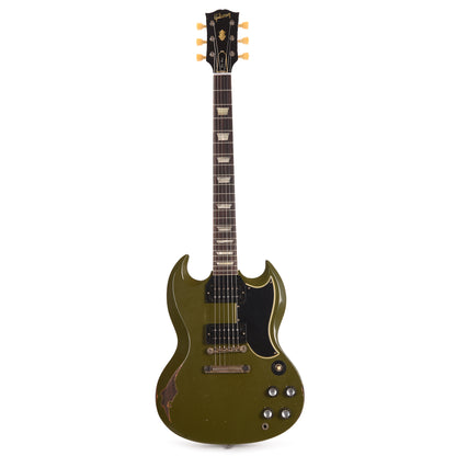 Gibson Custom Shop 1961 Les Paul SG Standard "CME Spec" Heavy Antique Sage Green Murphy Lab Ultra Heavy Aged Electric Guitars / Solid Body