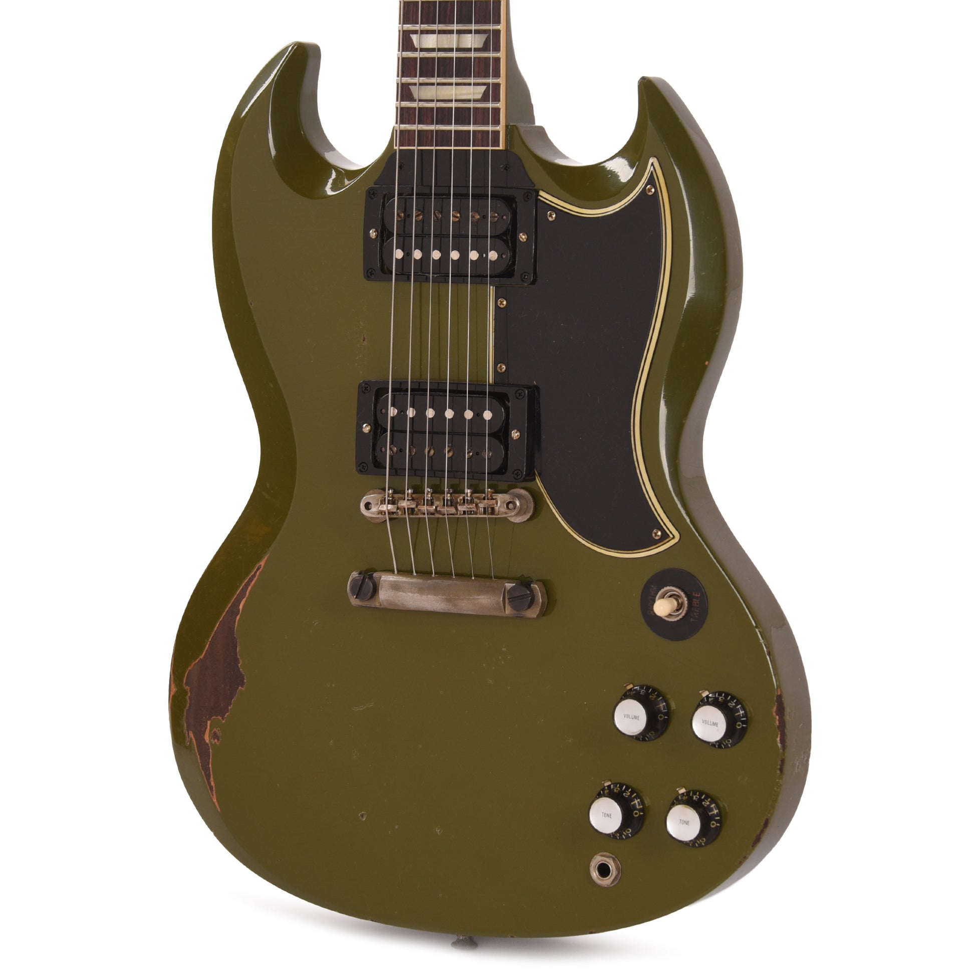 Gibson Custom Shop 1961 Les Paul SG Standard "CME Spec" Heavy Antique Sage Green Murphy Lab Ultra Heavy Aged Electric Guitars / Solid Body