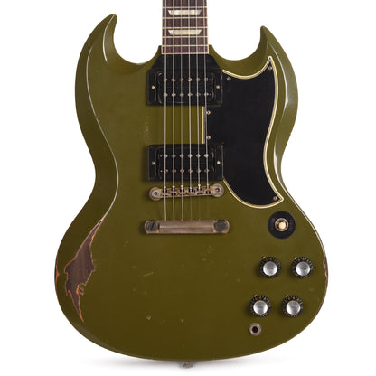 Gibson Custom Shop 1961 Les Paul SG Standard "CME Spec" Heavy Antique Sage Green Murphy Lab Ultra Heavy Aged Electric Guitars / Solid Body