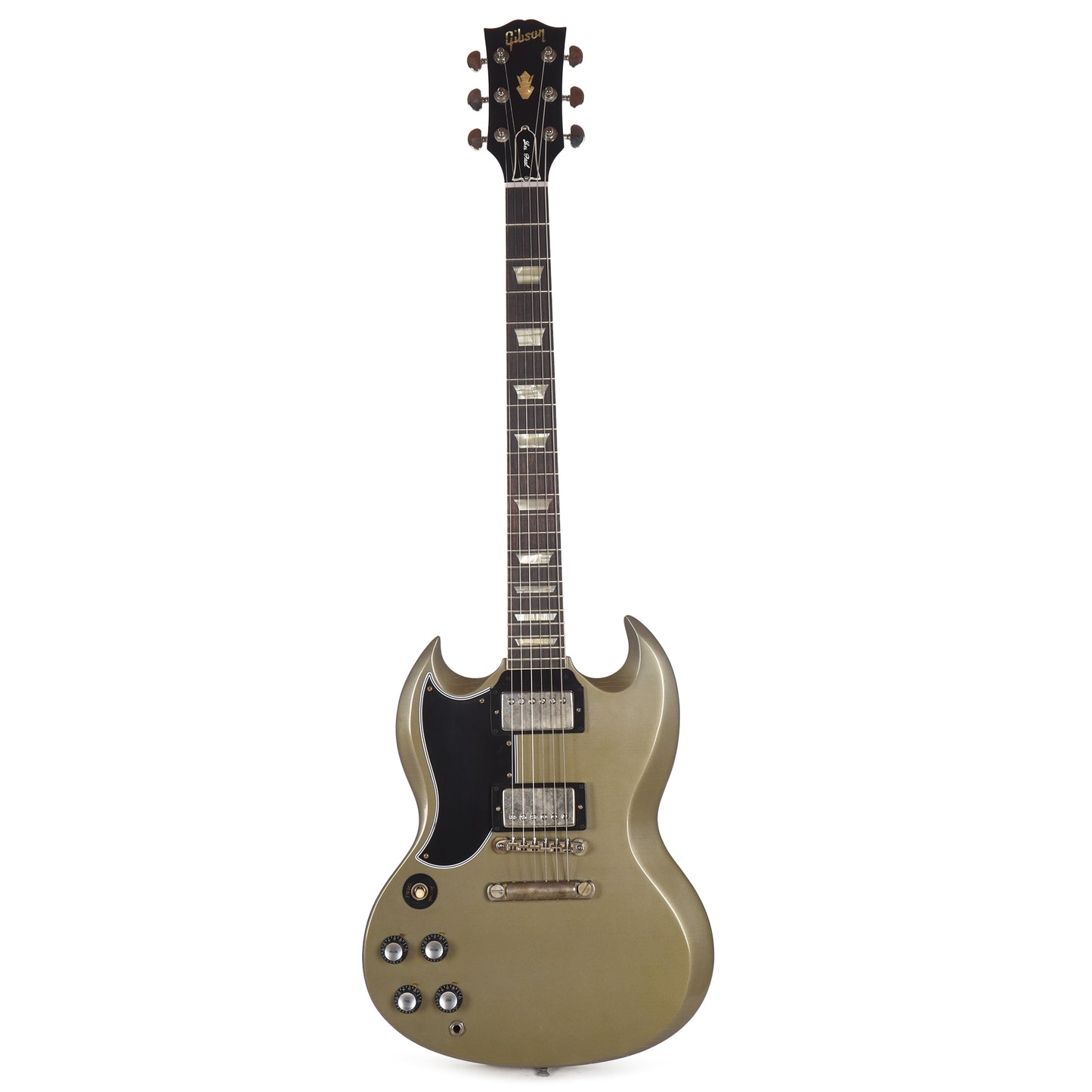 Gibson Custom Shop 1961 Les Paul SG Standard "CME Spec" LEFTY Antique Silver Mist Poly Ultra Light Aged Electric Guitars / Solid Body