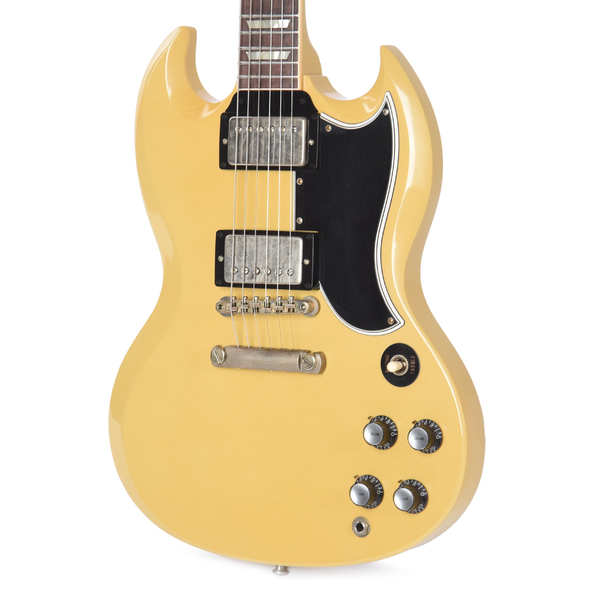 Gibson Custom Shop 1961 Les Paul SG Standard "CME Spec" Murphy Lab Ultra Light Aged Antique TV Yellow w/Stop Bar & Grovers Electric Guitars / Solid Body