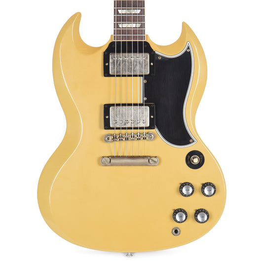 Gibson Custom Shop 1961 Les Paul SG Standard "CME Spec" Murphy Lab Ultra Light Aged Antique TV Yellow w/Stop Bar & Grovers Electric Guitars / Solid Body