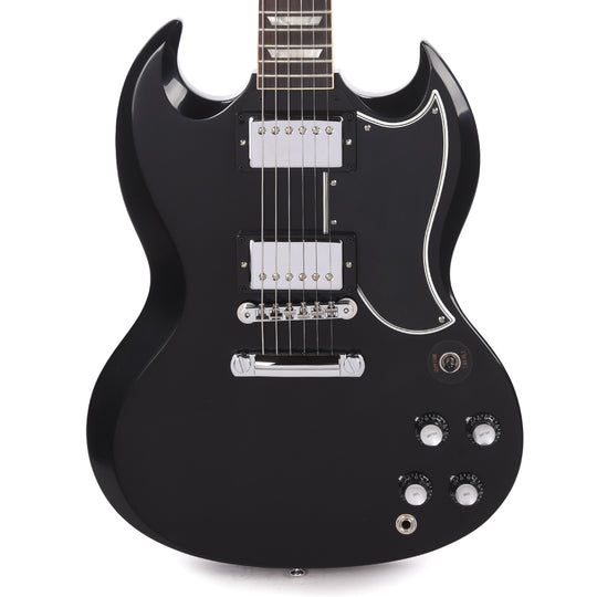 Gibson Custom Shop 1961 Les Paul SG Standard Reissue Antique Ebony VOS Electric Guitars / Solid Body