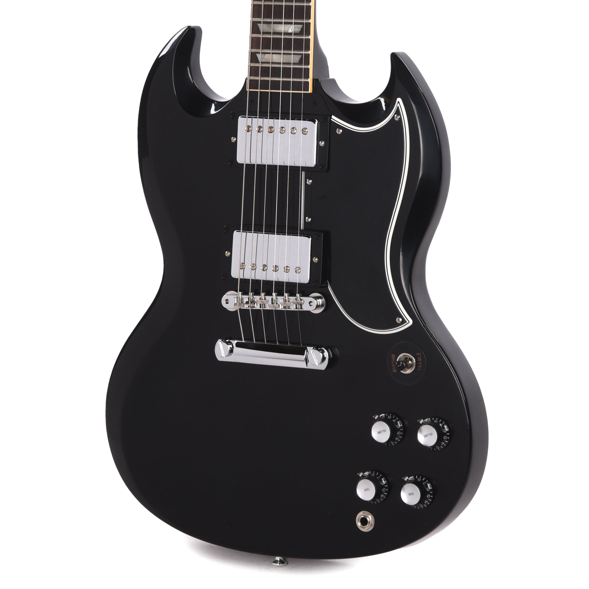 Gibson Custom Shop 1961 Les Paul SG Standard Reissue Antique Ebony VOS Electric Guitars / Solid Body