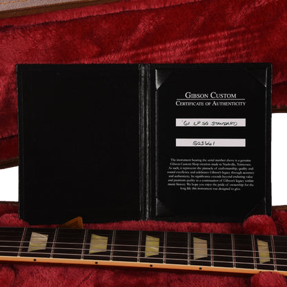 Gibson Custom Shop 1961 Les Paul SG Standard Reissue Cherry Red VOS Electric Guitars / Solid Body