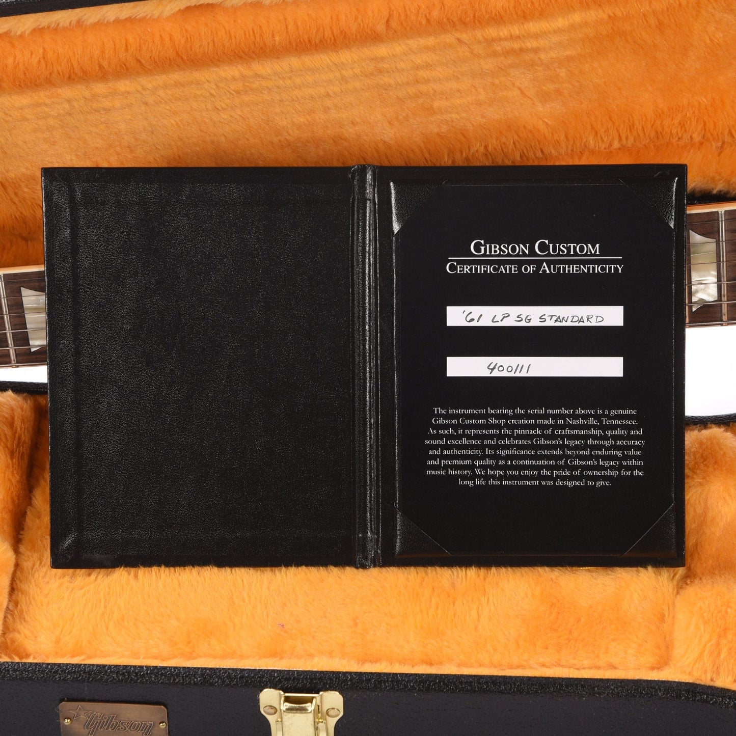 Gibson Custom Shop 1961 Les Paul SG Standard Reissue Cherry Red VOS Electric Guitars / Solid Body