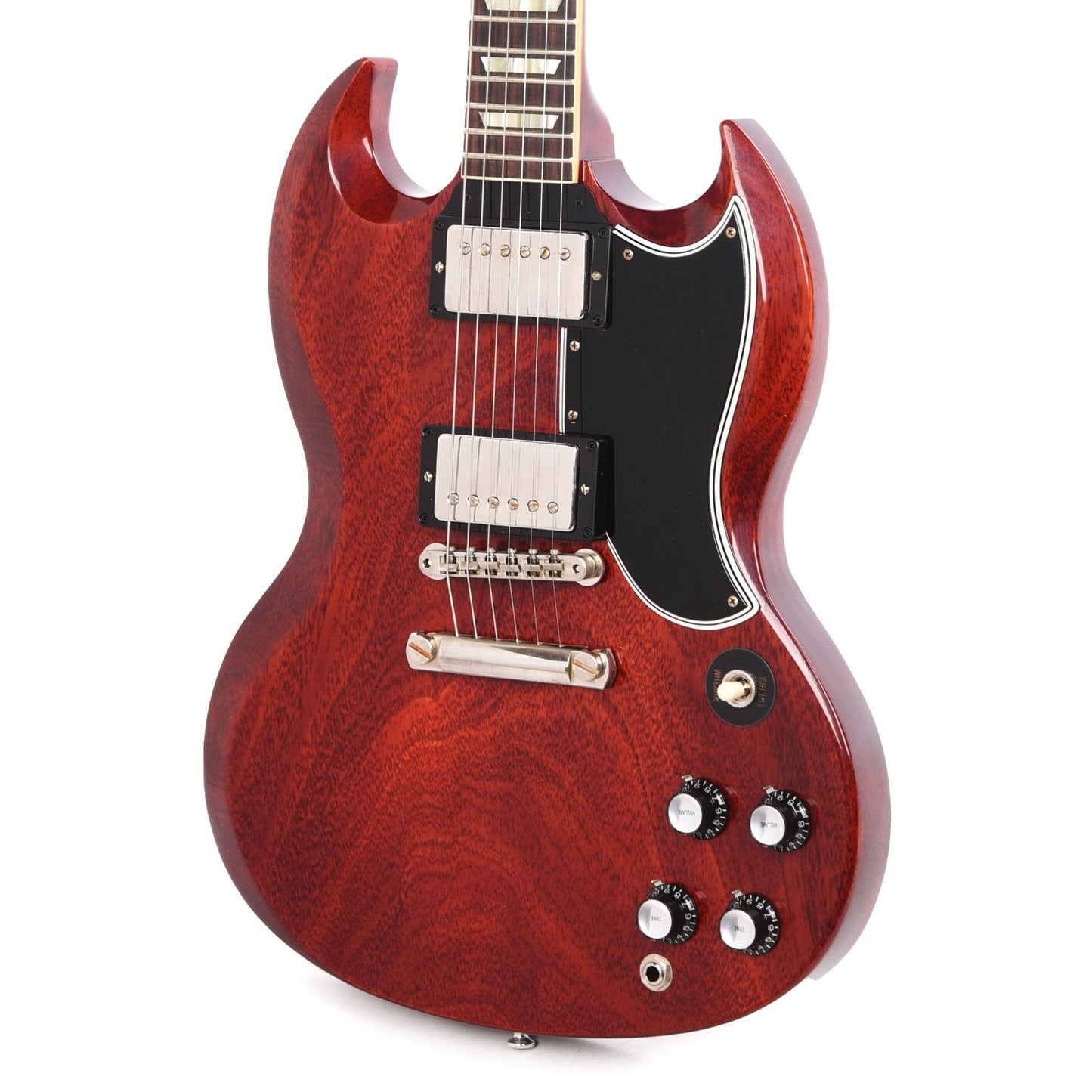 Gibson Custom Shop 1961 LP SG Standard "CME Spec" VOS Antique Cherry Red w/Stop Bar & Grovers Electric Guitars / Solid Body