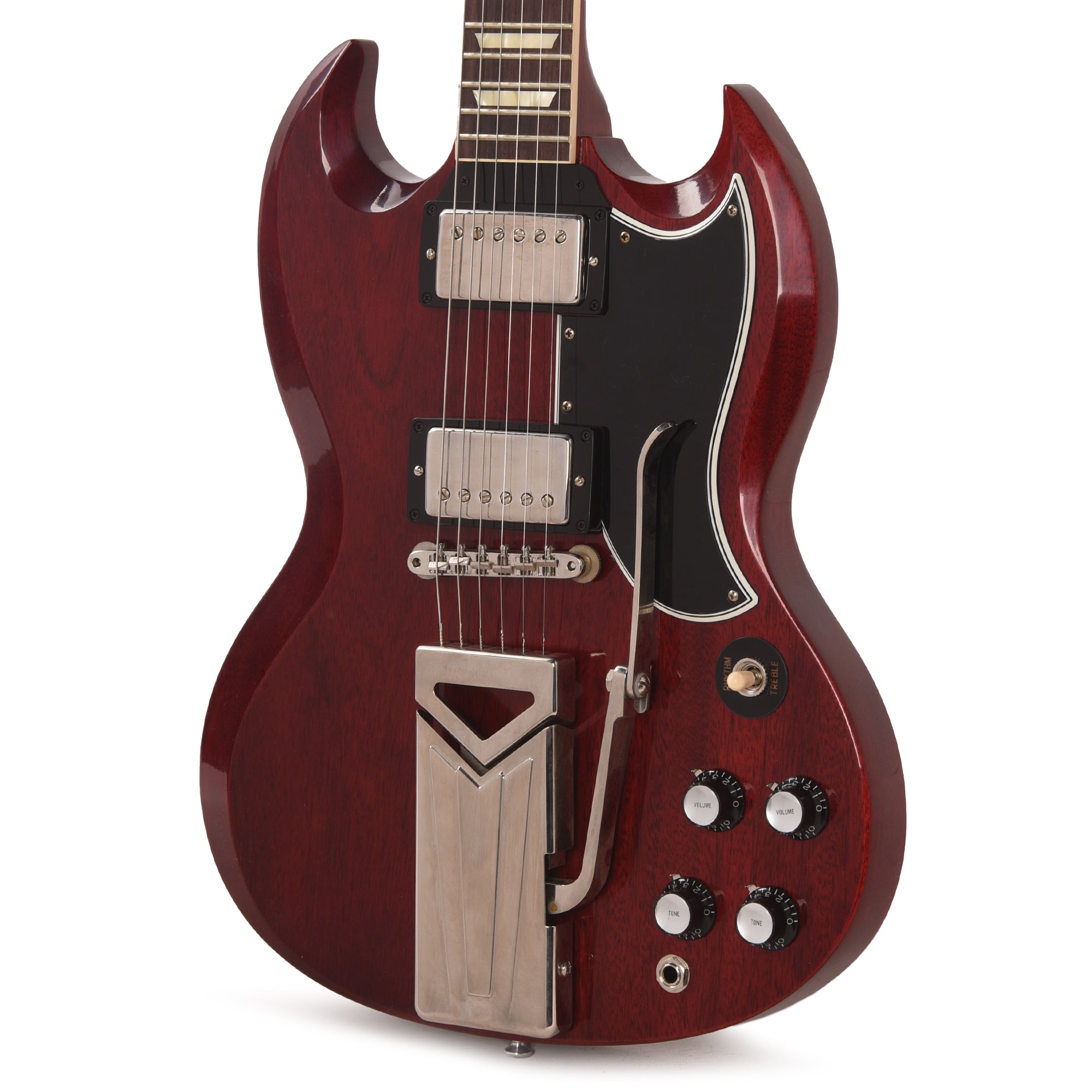 Gibson Custom Shop 1961 SG Les Paul Standard Cherry Red VOS w/Sideway Vibrola Electric Guitars / Solid Body