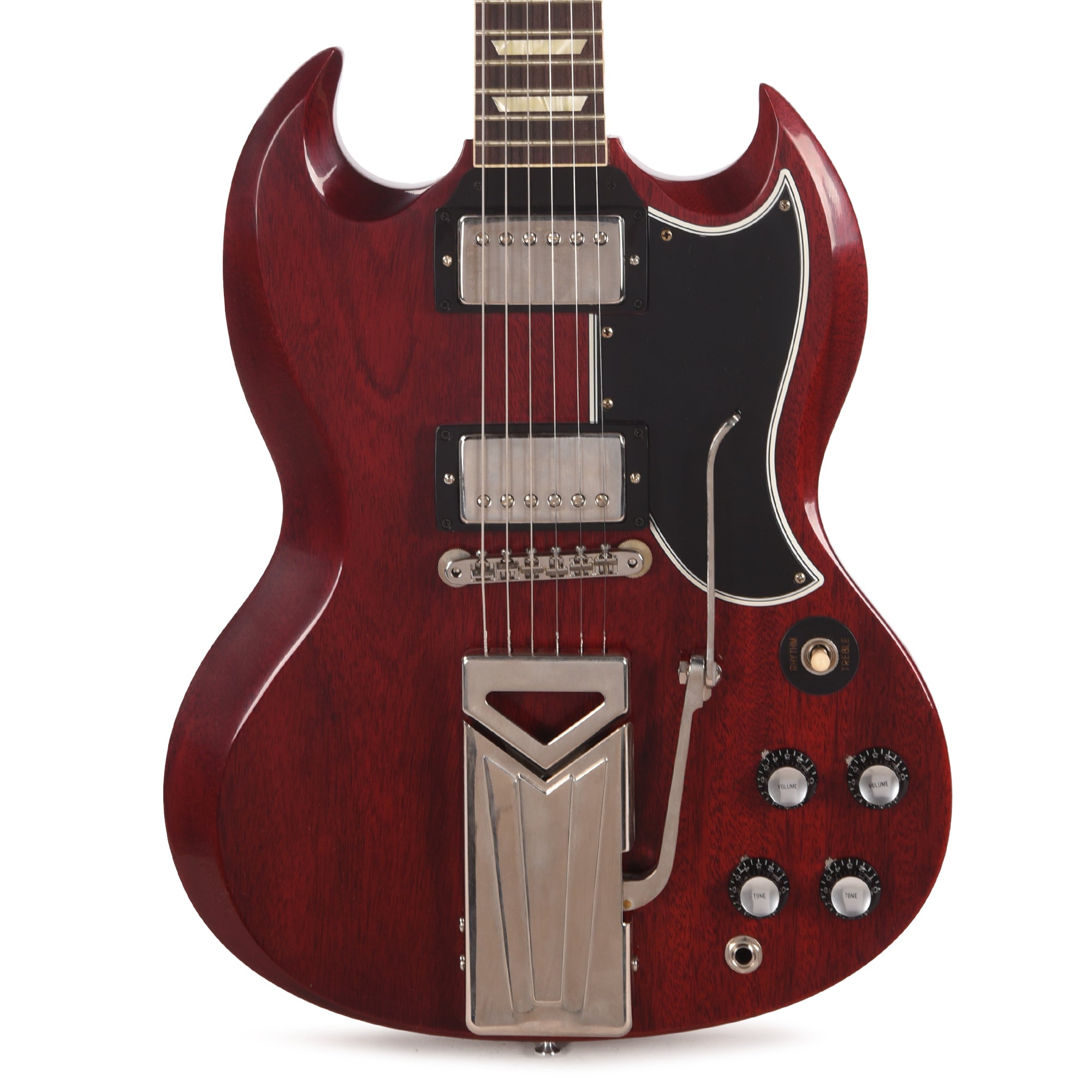 Gibson Custom Shop 1961 SG Les Paul Standard Cherry Red VOS w/Sideway Vibrola Electric Guitars / Solid Body