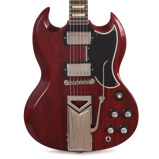 Gibson Custom Shop 1961 SG Les Paul Standard Cherry Red VOS w/Sideway Vibrola Electric Guitars / Solid Body