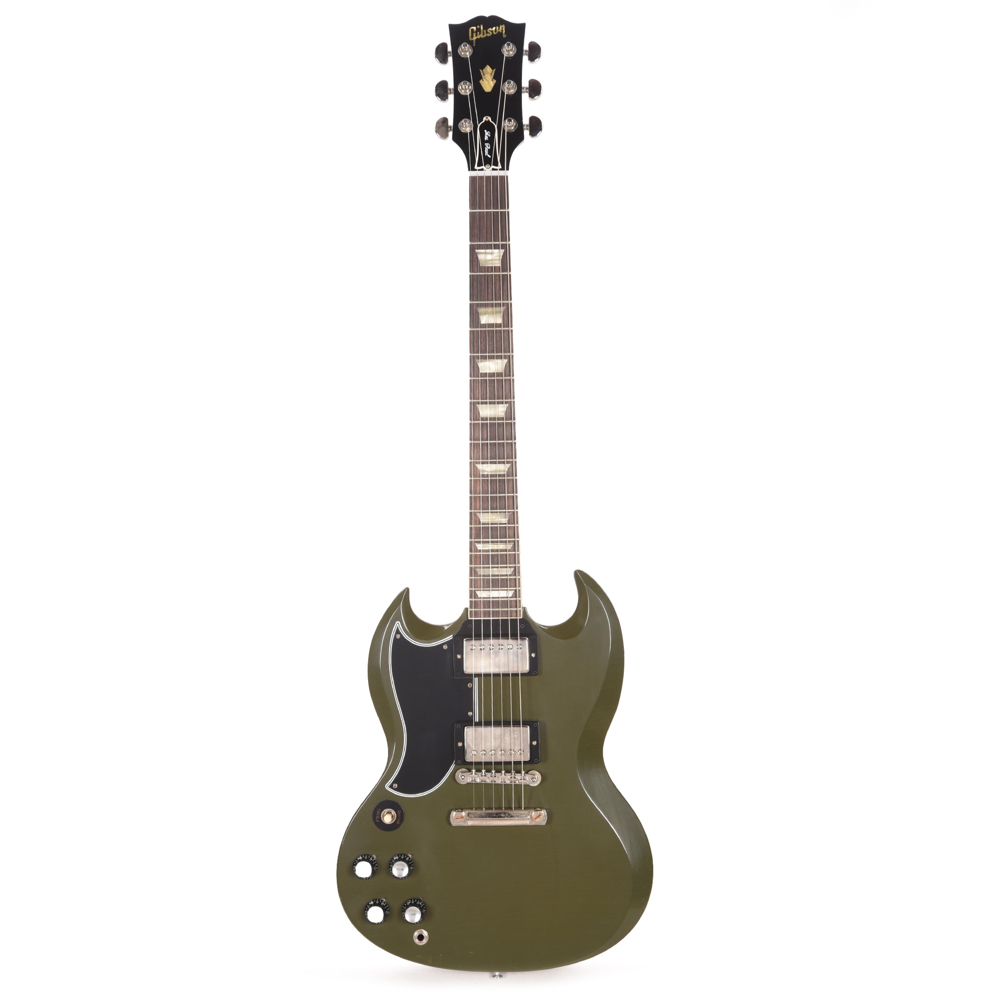Gibson Custom Shop 1961 SG Les Paul Standard "CME Spec" LEFTY Antique Olive Drab Ultra Light Aged Electric Guitars / Solid Body