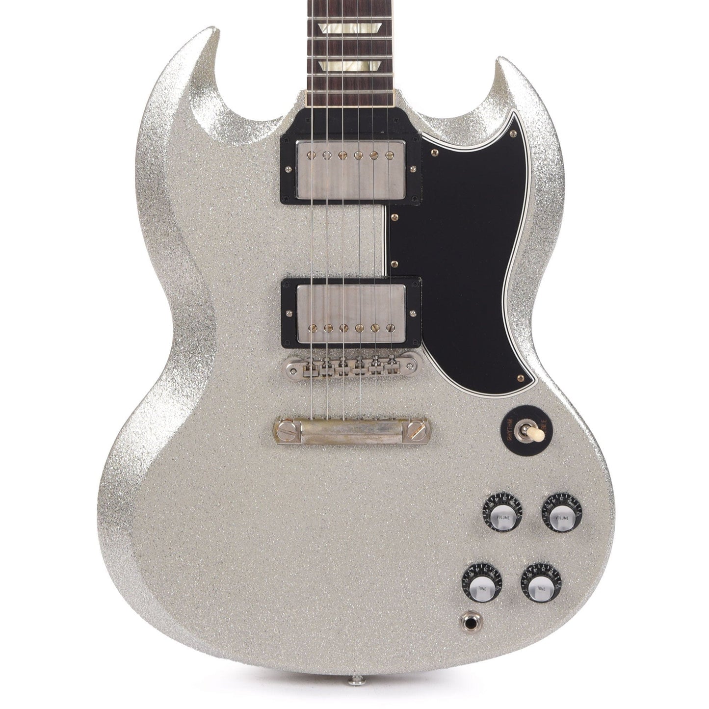 Gibson Custom Shop 1961 SG Standard Reissue "CME Spec" Antique Silver Sparkle VOS Electric Guitars / Solid Body