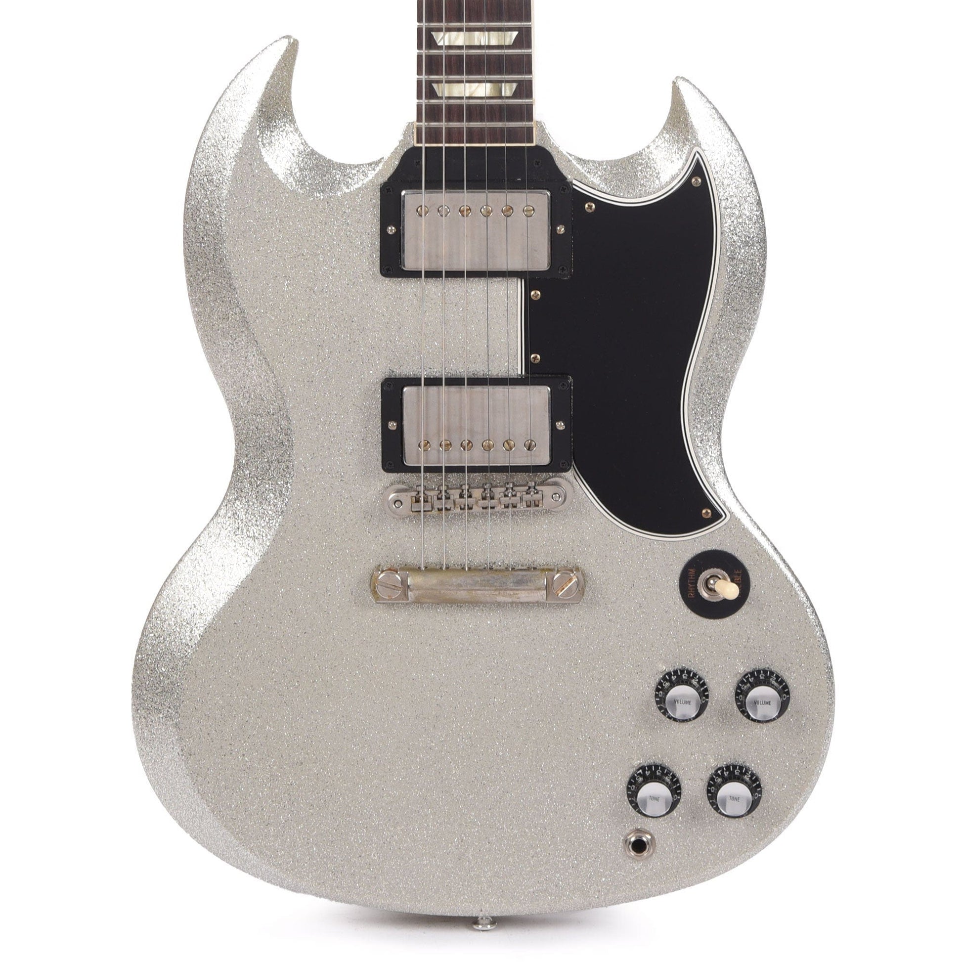 Gibson Custom Shop 1961 SG Standard Reissue "CME Spec" Antique Silver Sparkle VOS Electric Guitars / Solid Body