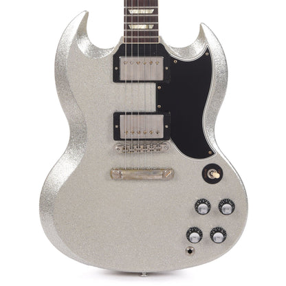 Gibson Custom Shop 1961 SG Standard Reissue "CME Spec" Antique Silver Sparkle VOS Electric Guitars / Solid Body