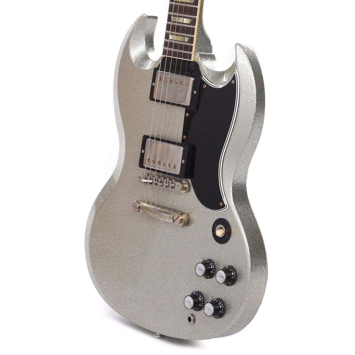 Gibson Custom Shop 1961 SG Standard Reissue "CME Spec" Antique Silver Sparkle VOS Electric Guitars / Solid Body