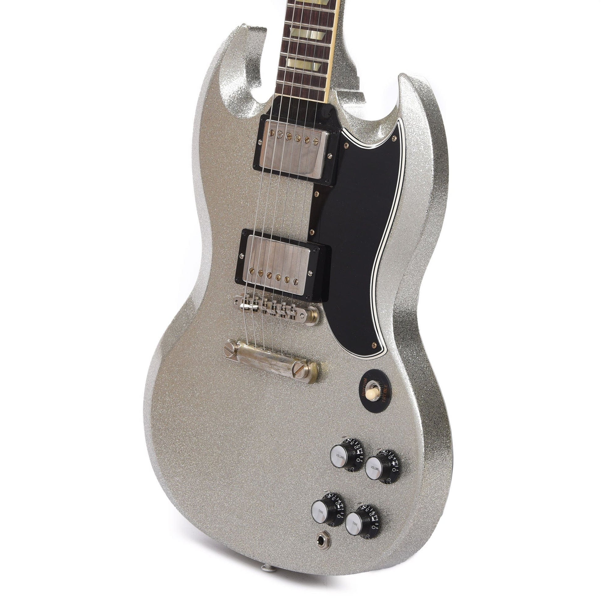Gibson Custom Shop 1961 SG Standard Reissue "CME Spec" Antique Silver Sparkle VOS Electric Guitars / Solid Body