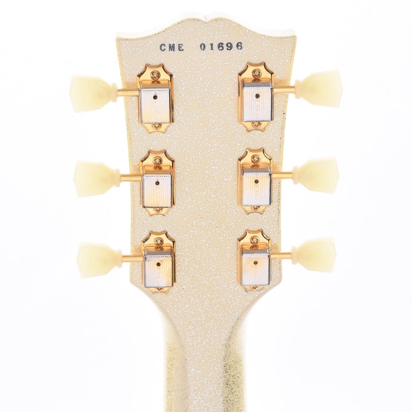 Gibson Custom Shop 1961 SG Standard Reissue "CME Spec" Heavy Antique White Sparkle VOS Electric Guitars / Solid Body