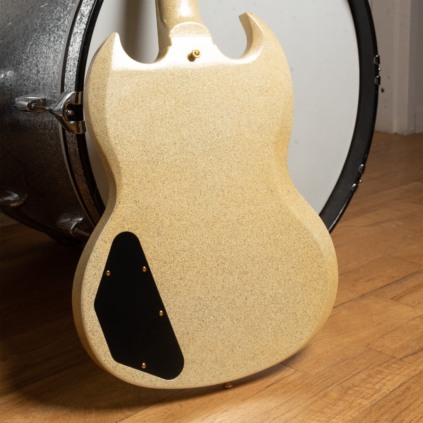 Gibson Custom Shop 1961 SG Standard Reissue "CME Spec" Heavy Antique White Sparkle VOS Electric Guitars / Solid Body