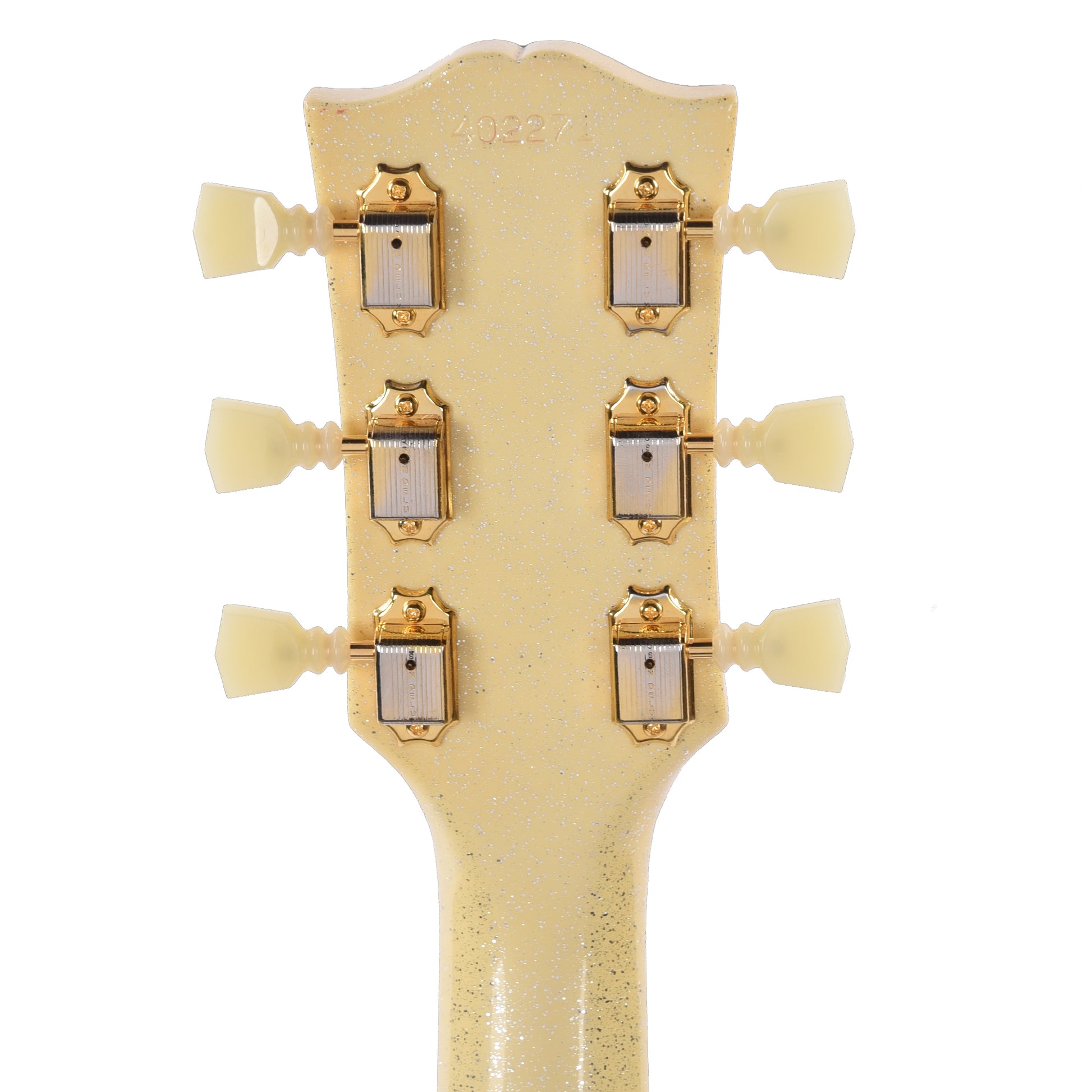 Gibson Custom Shop 1961 SG Standard Reissue "CME Spec" Heavy Antique White Sparkle VOS w/Maestro Vibrola Electric Guitars / Solid Body