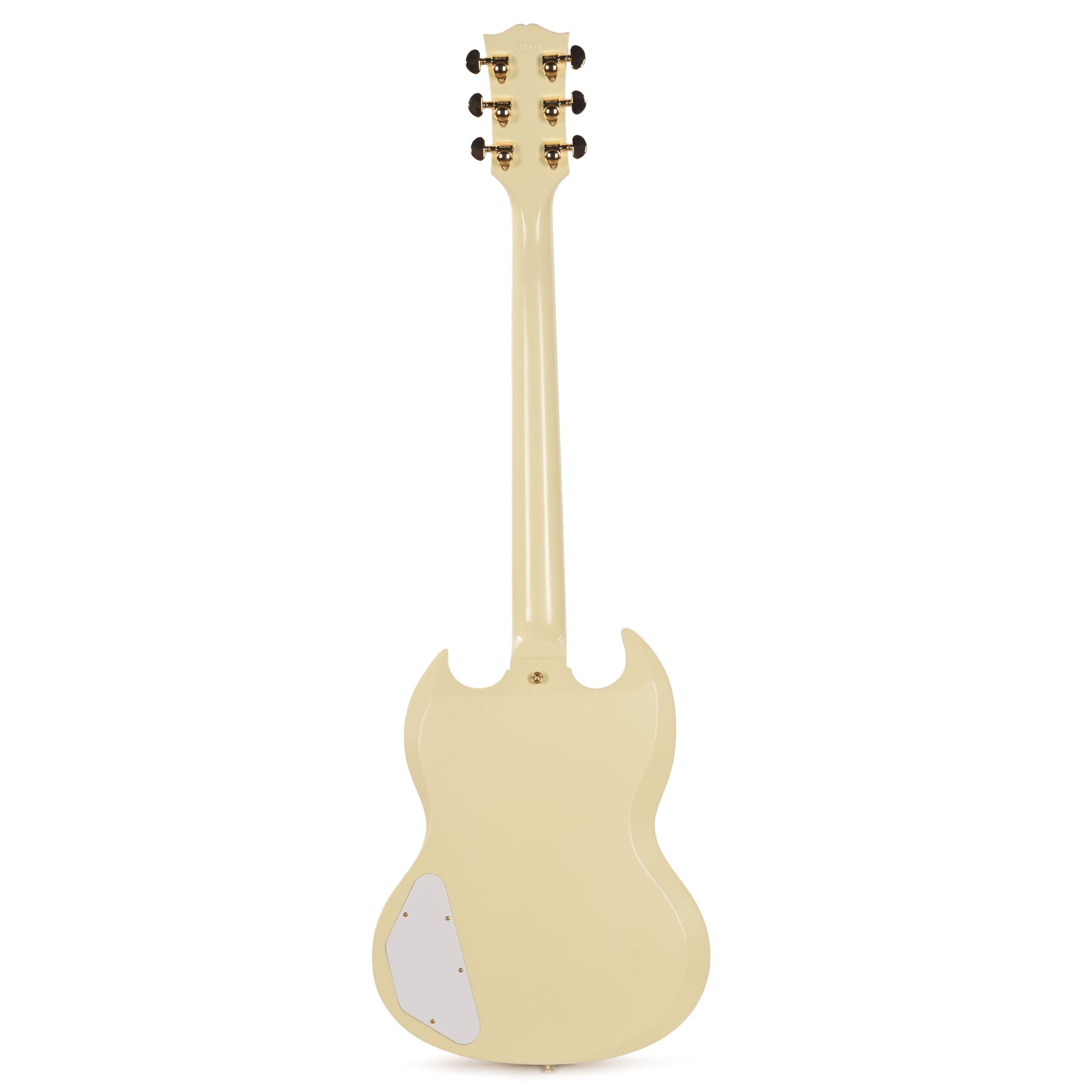 Gibson Custom Shop 1963 Les Paul SG Custom Reissue w/Maestro Classic White VOS Electric Guitars / Solid Body