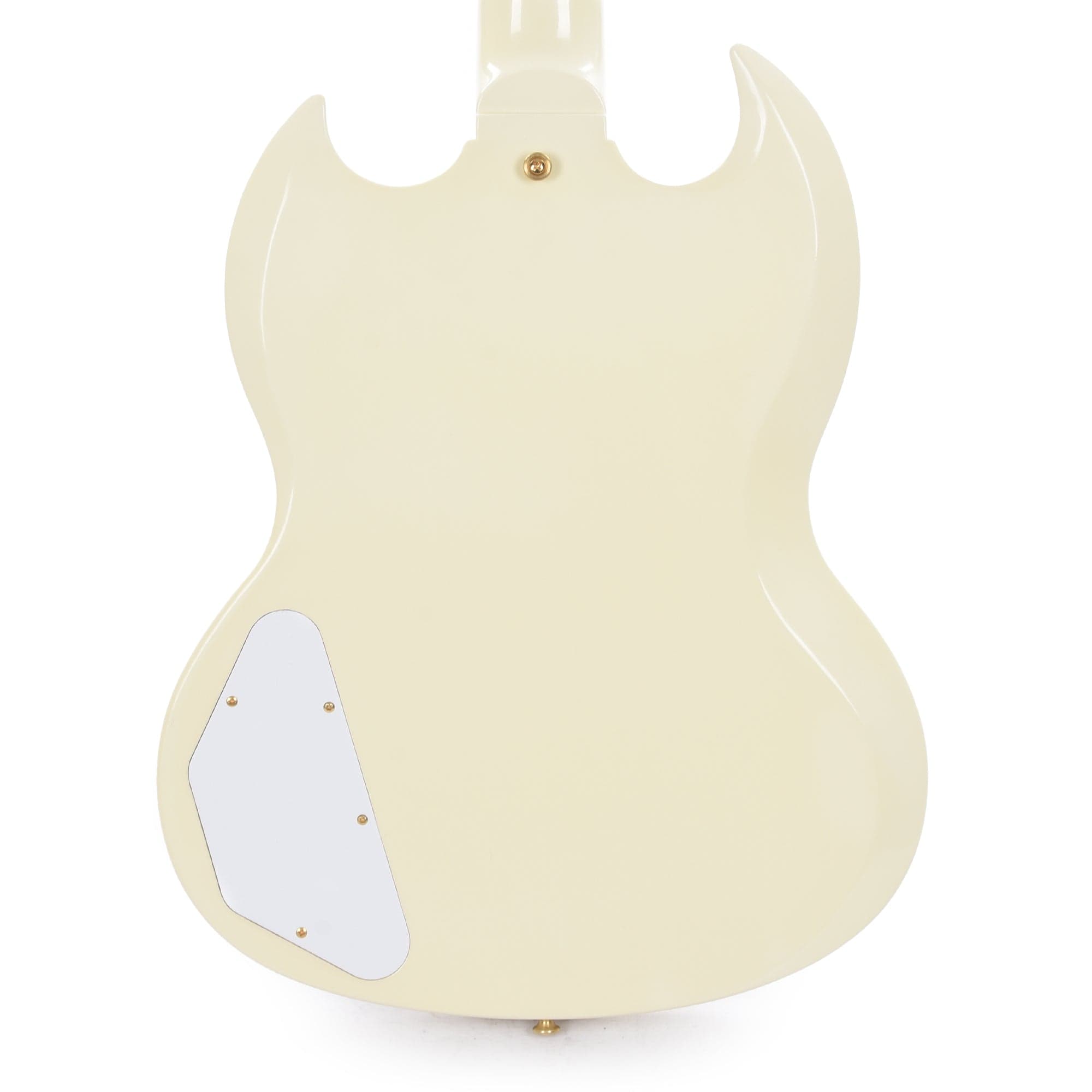 Gibson Custom Shop 1963 Les Paul SG Custom Reissue w/Maestro Classic White VOS Electric Guitars / Solid Body