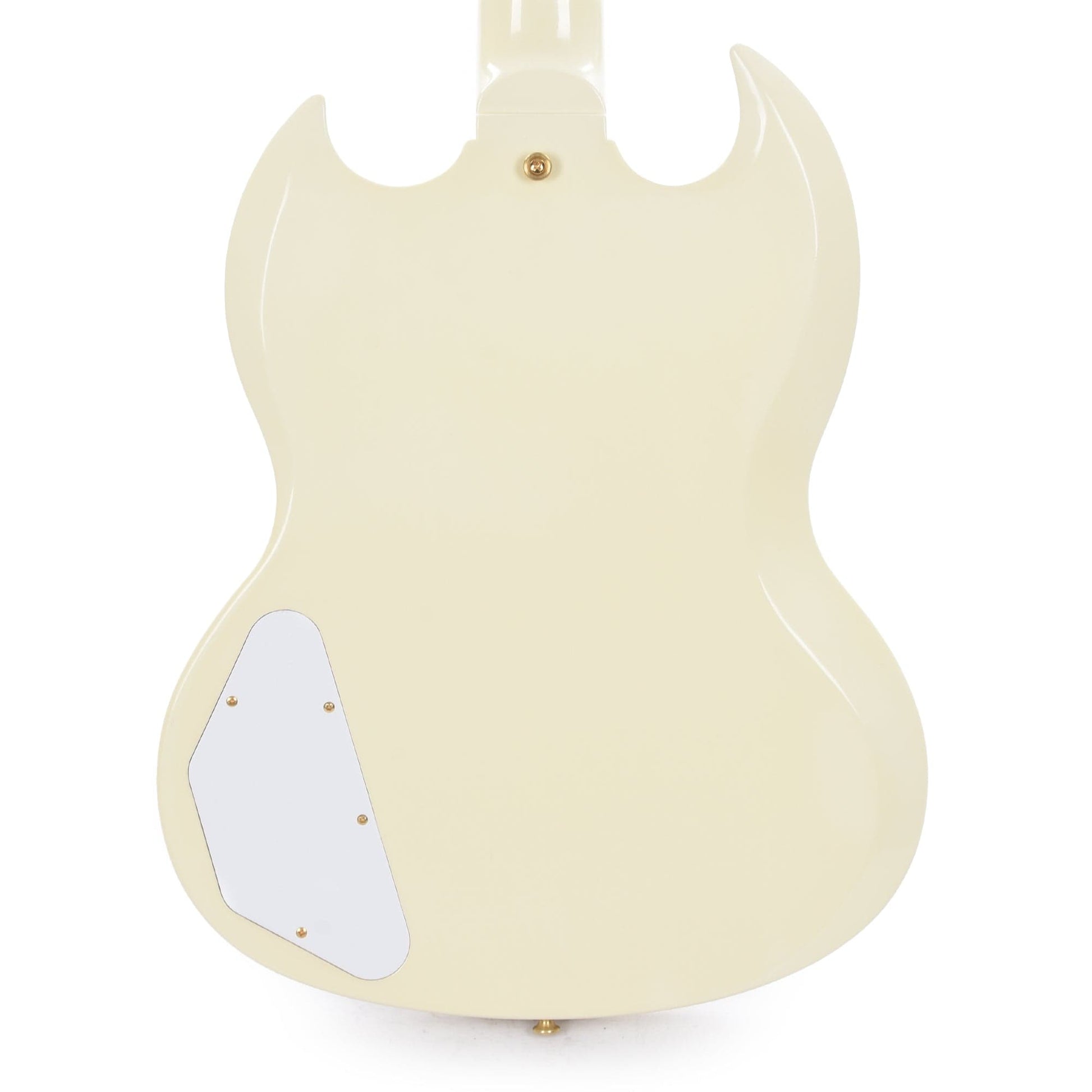 Gibson Custom Shop 1963 Les Paul SG Custom Reissue w/Maestro Classic White VOS Electric Guitars / Solid Body