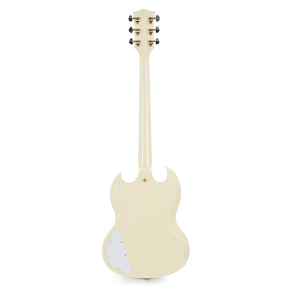 Gibson Custom Shop 1963 Les Paul SG Custom Reissue w/Maestro Classic White VOS Electric Guitars / Solid Body