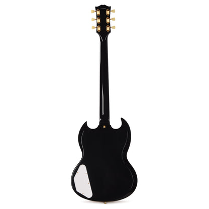 Gibson Custom Shop 1963 SG Custom "CME Spec" Ebony Gloss w/Maestro Vibrola Electric Guitars / Solid Body