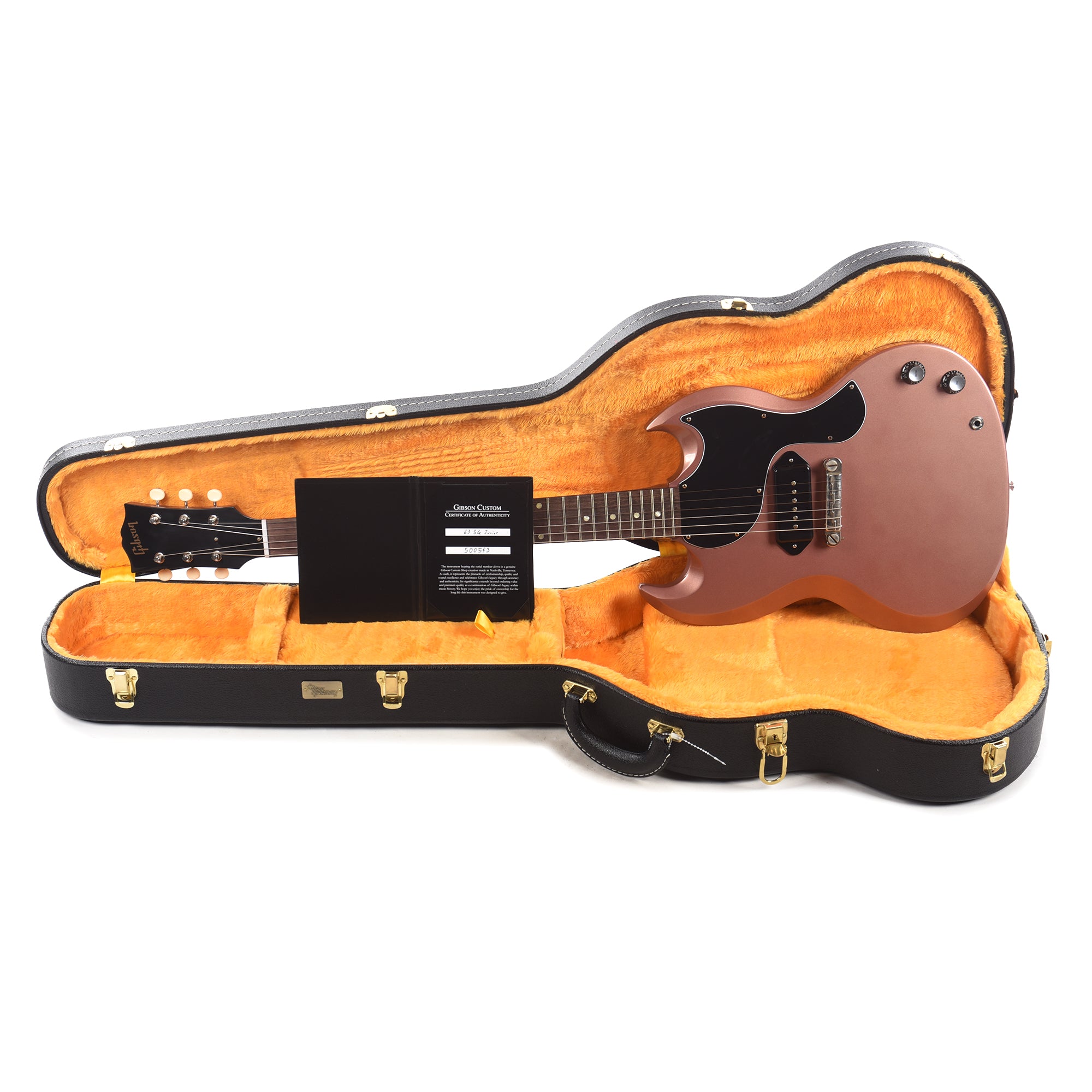 Gibson Custom Shop 1963 SG Junior Antique Heather Poly VOS Electric Guitars / Solid Body