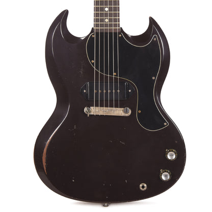 Gibson Custom Shop 1963 SG Junior Oxblood Murphy Lab Heavy Aged w/Lightning Bar Electric Guitars / Solid Body