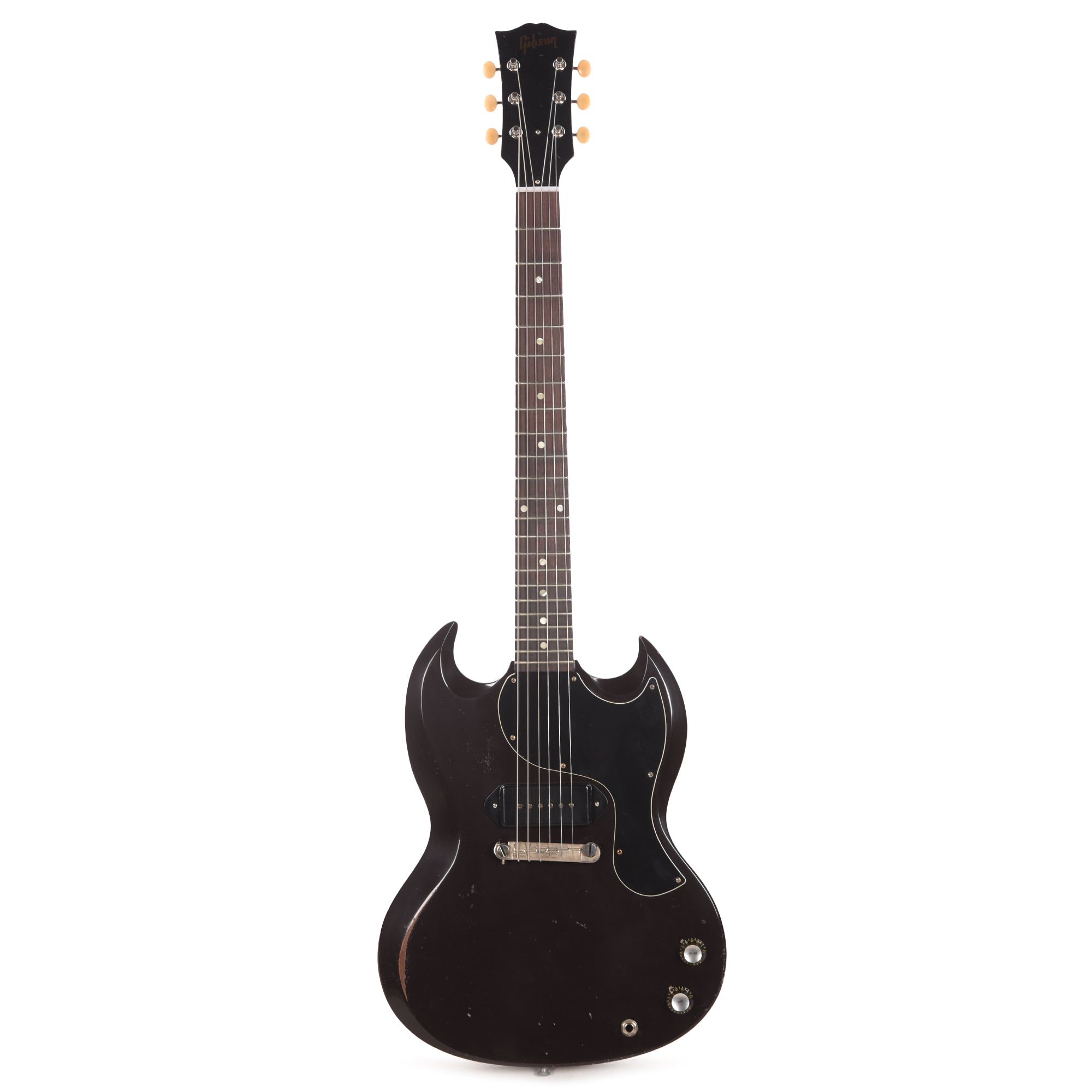 Gibson Custom Shop 1963 SG Junior Oxblood Murphy Lab Heavy Aged w/Lightning Bar Electric Guitars / Solid Body