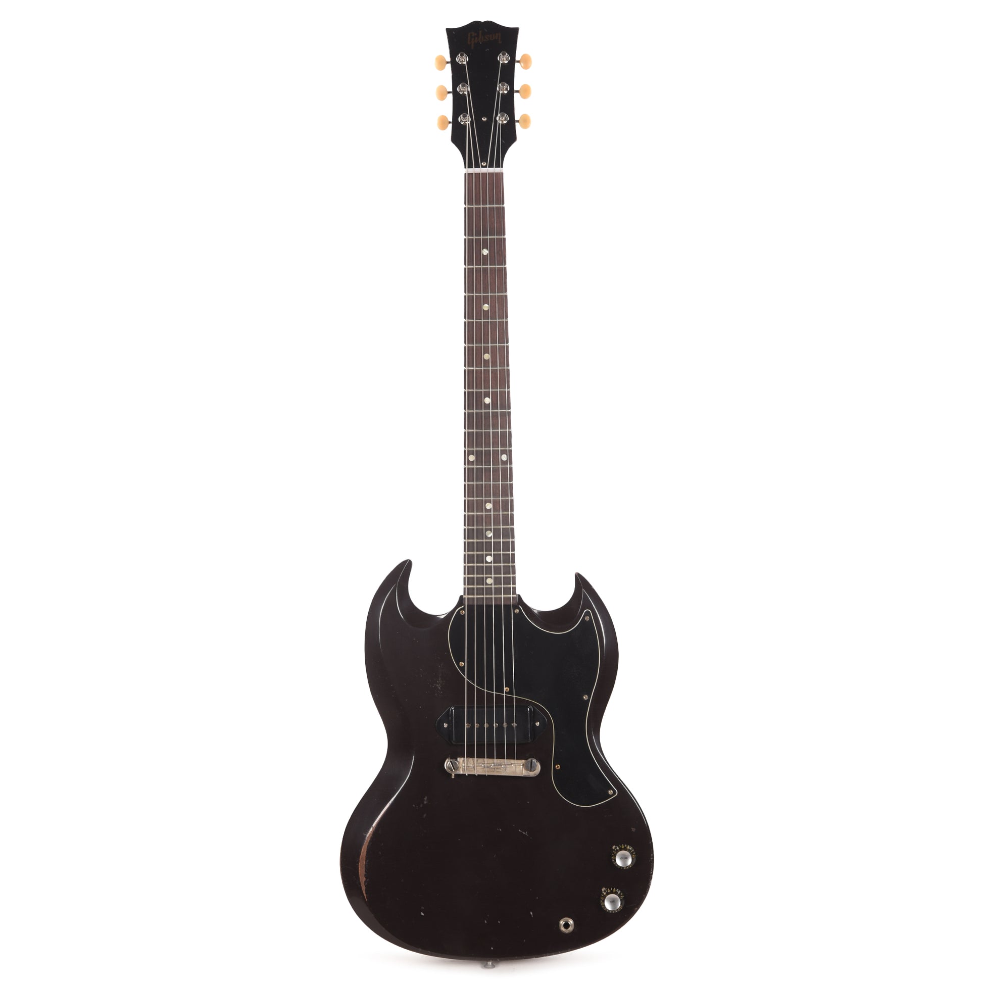 Gibson Custom Shop 1963 SG Junior Oxblood Murphy Lab Heavy Aged w/Lightning Bar Electric Guitars / Solid Body
