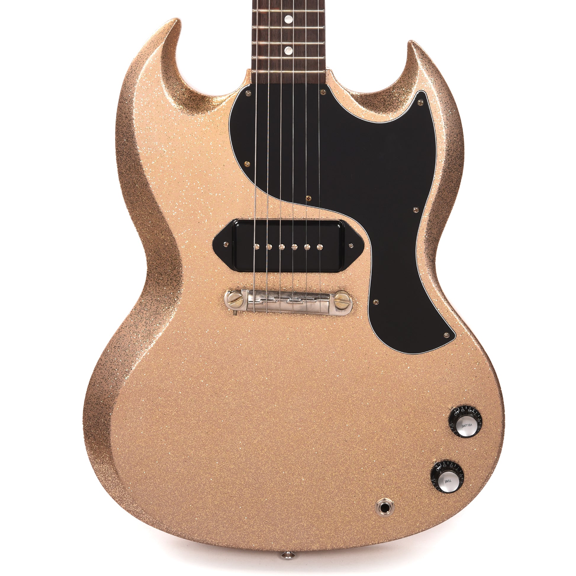 Gibson Custom Shop 1963 SG Junior Reissue Antique Pewter Sparkle VOS Electric Guitars / Solid Body