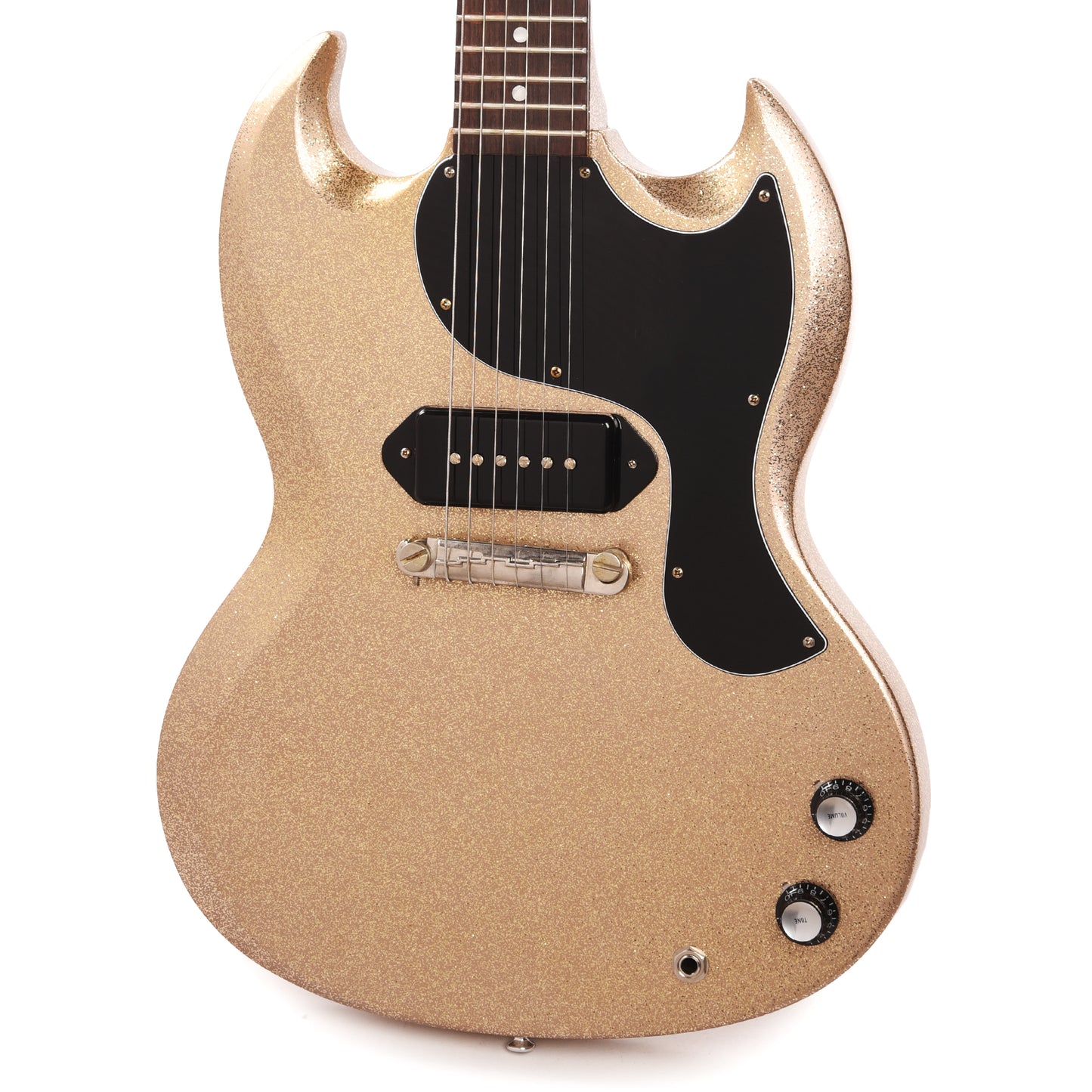 Gibson Custom Shop 1963 SG Junior Reissue Antique Pewter Sparkle VOS Electric Guitars / Solid Body