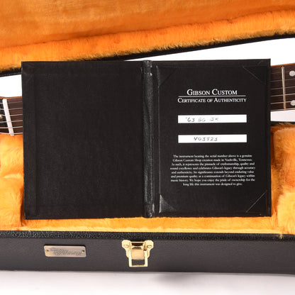 Gibson Custom Shop 1963 SG Junior Reissue Antique Pewter Sparkle VOS Electric Guitars / Solid Body