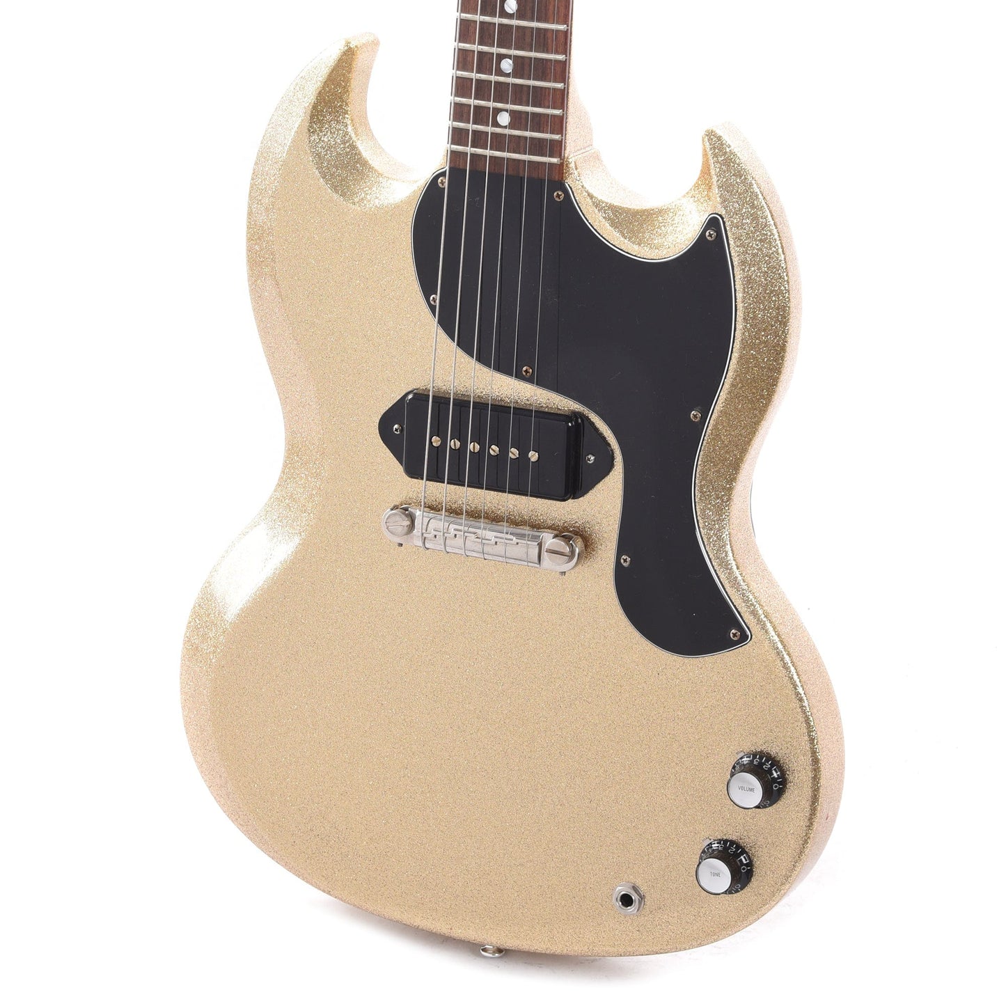 Gibson Custom Shop 1963 SG Junior Reissue Antique Pewter Sparkle VOS Electric Guitars / Solid Body
