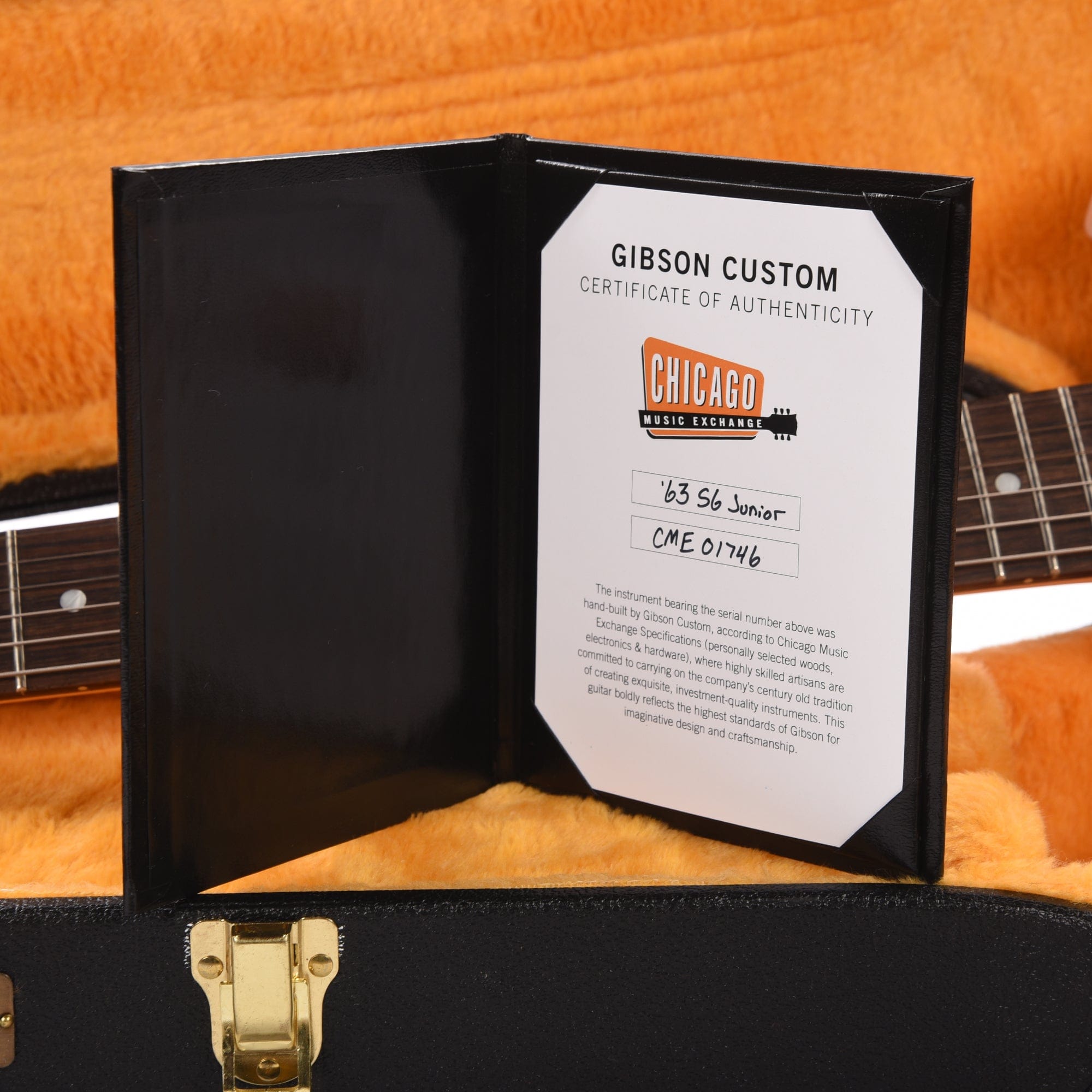 Gibson Custom Shop 1963 SG Junior Reissue Antique Shell Pink VOS Electric Guitars / Solid Body