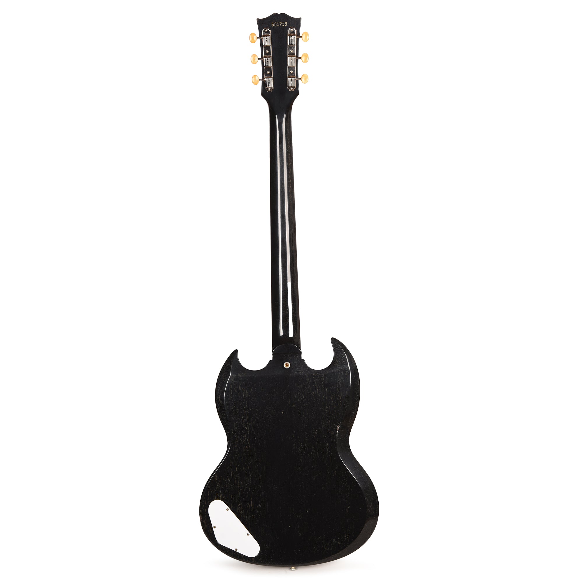Gibson Custom Shop 1963 SG Junior Silver Fox Murphy Lab Light Aged Electric Guitars / Solid Body