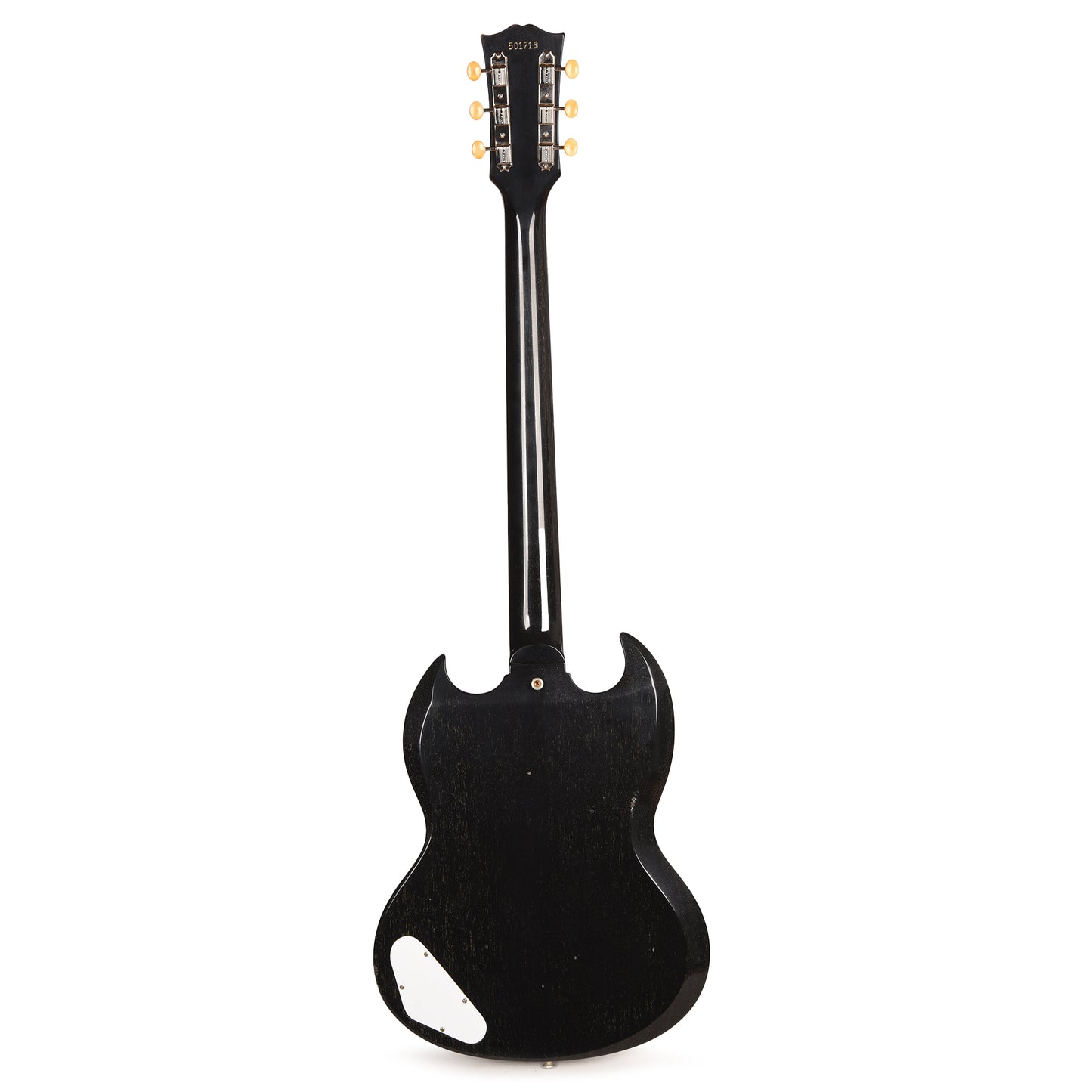 Gibson Custom Shop 1963 SG Junior Silver Fox Murphy Lab Light Aged Electric Guitars / Solid Body