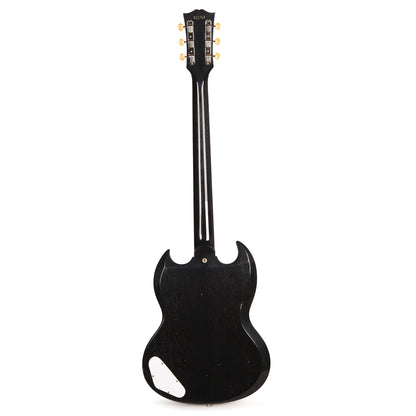 Gibson Custom Shop 1963 SG Junior Silver Fox Murphy Lab Light Aged Electric Guitars / Solid Body