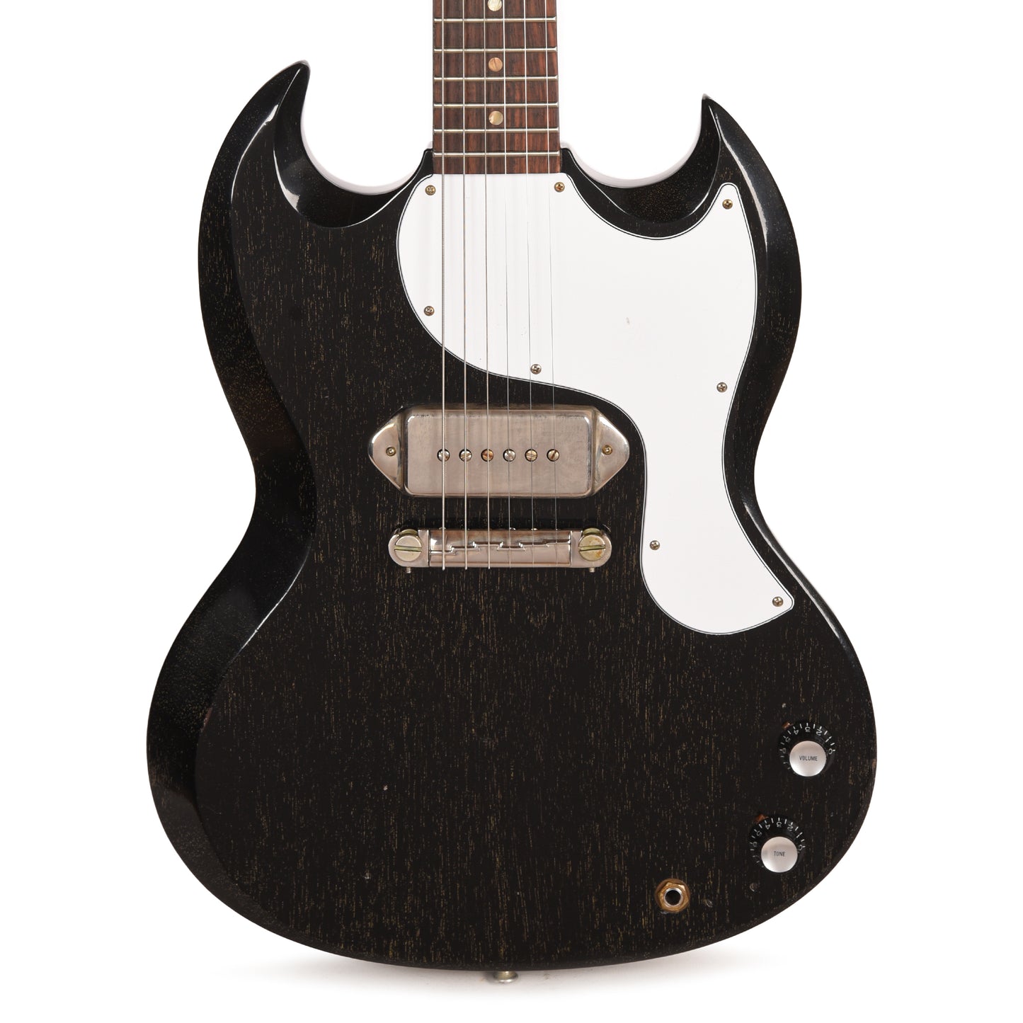Gibson Custom Shop 1963 SG Junior Silver Fox Murphy Lab Light Aged Electric Guitars / Solid Body