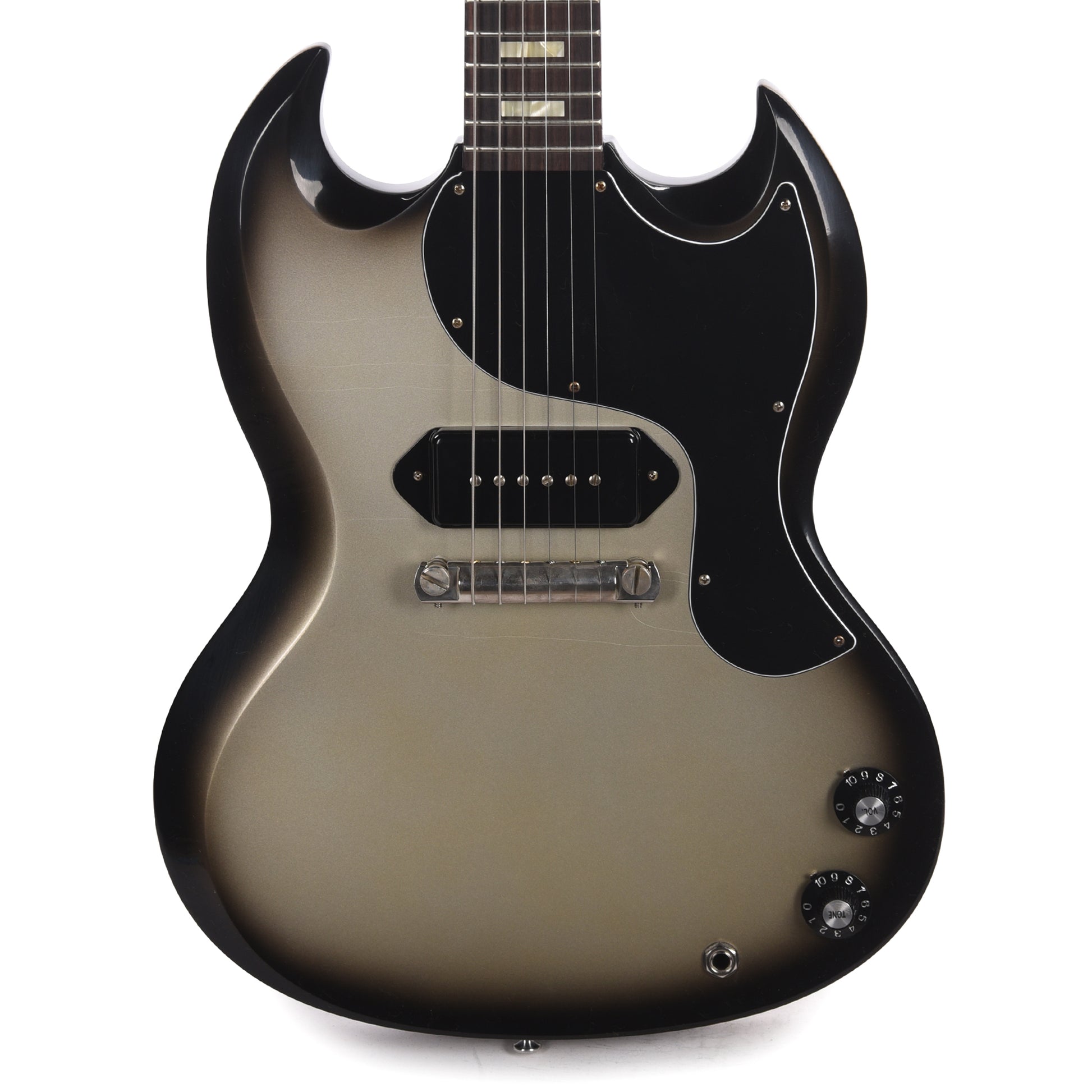 Gibson Custom Shop 1963 SG Junior Silverburst VOS Electric Guitars / Solid Body