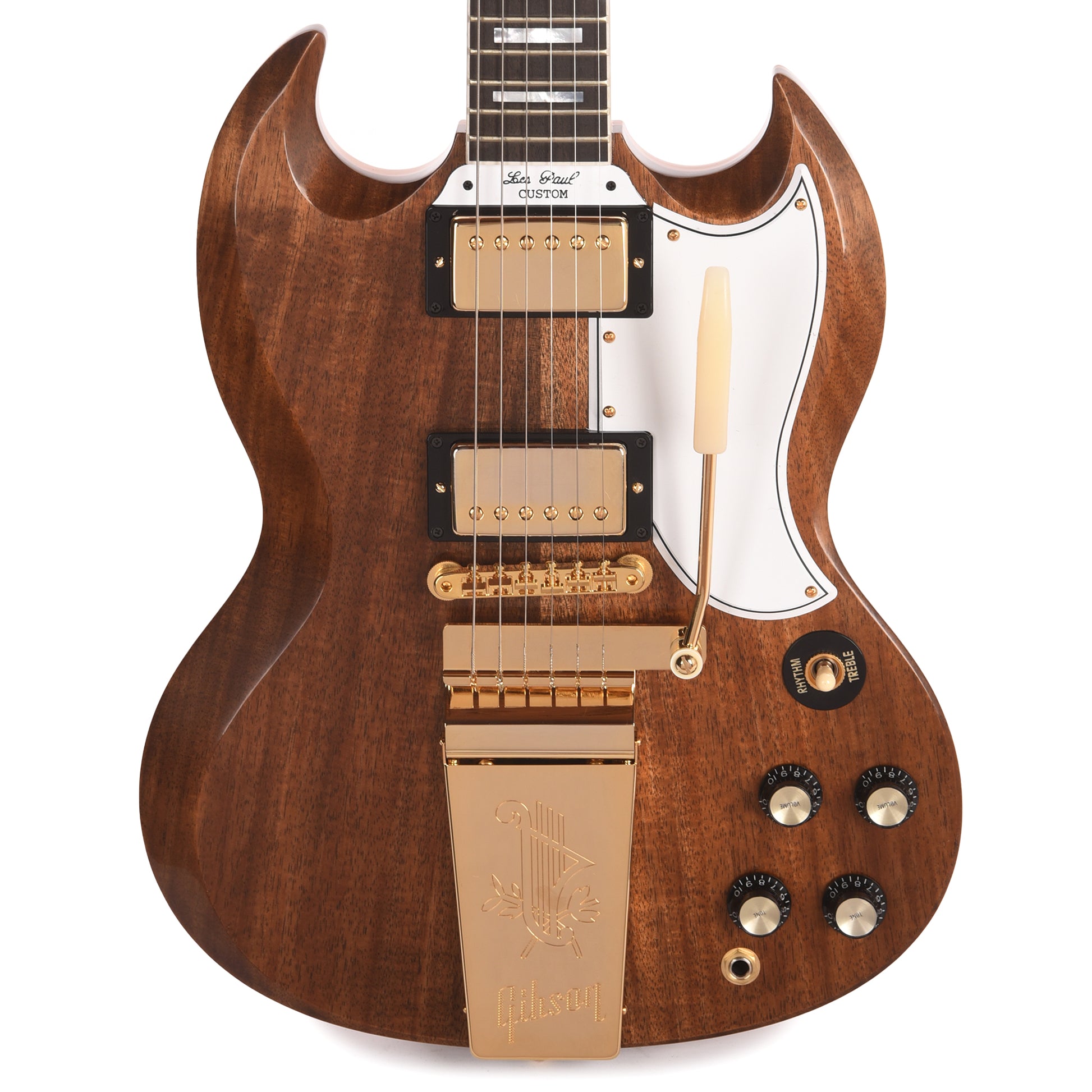 Gibson Custom Shop 1963 SG Les Paul Custom "CME Spec" Koa Natural VOS w/Gold Hardware & Maestro Vibrola Electric Guitars / Solid Body