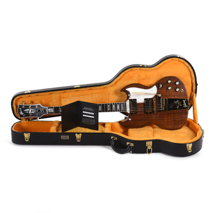 Gibson Custom Shop 1963 SG Les Paul Custom "CME Spec" Koa Natural VOS w/Gold Hardware & Maestro Vibrola Electric Guitars / Solid Body