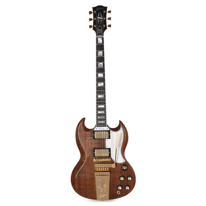 Gibson Custom Shop 1963 SG Les Paul Custom "CME Spec" Koa Natural VOS w/Gold Hardware & Maestro Vibrola Electric Guitars / Solid Body