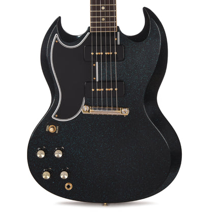 Gibson Custom Shop 1963 SG Special LEFTY Antique Brunswick Blue Sparkle VOS w/Lightning Bar Electric Guitars / Solid Body