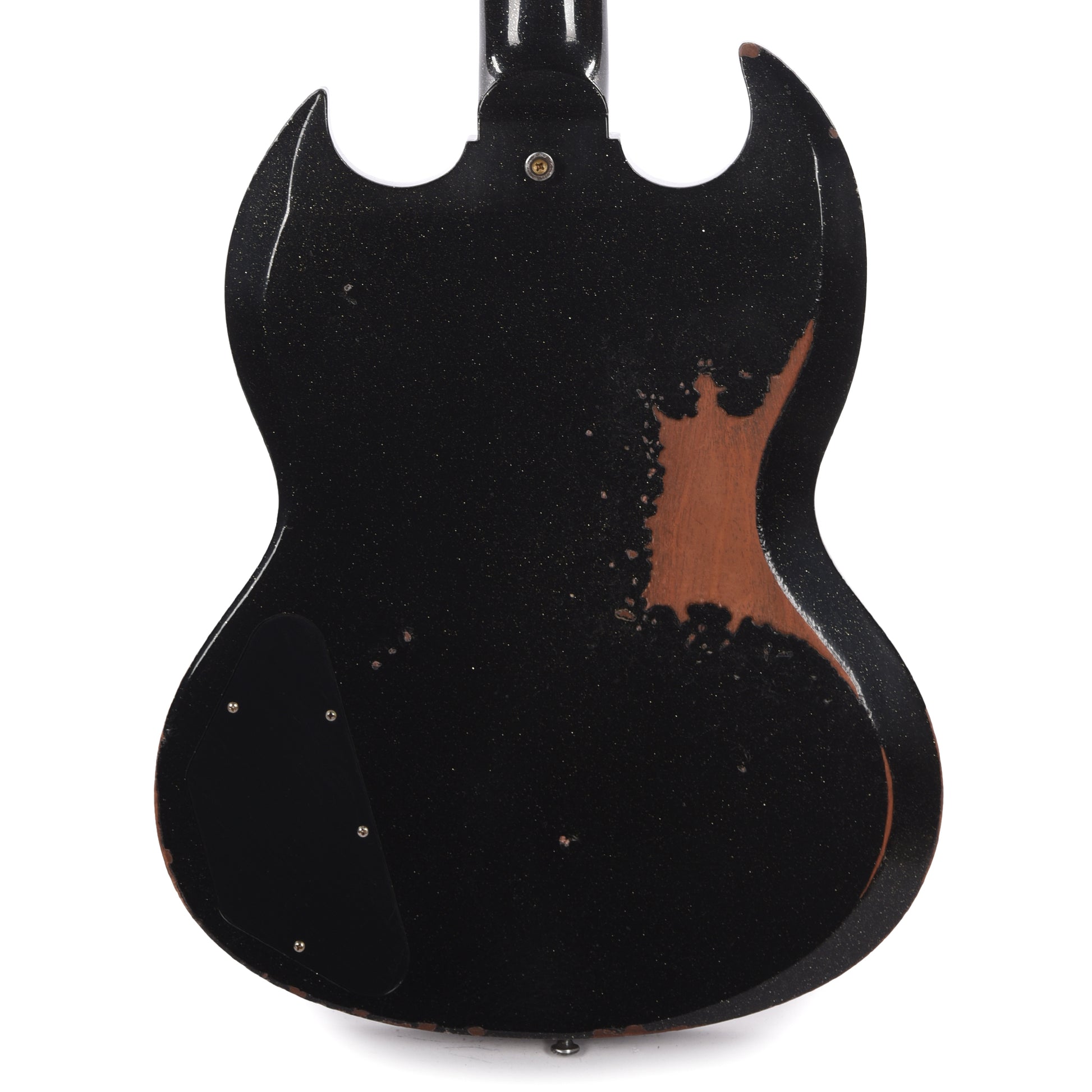 Gibson Custom Shop 1963 SG Special Reissue Antique Black Sparkle Murphy Lab Heavy Aged Electric Guitars / Solid Body