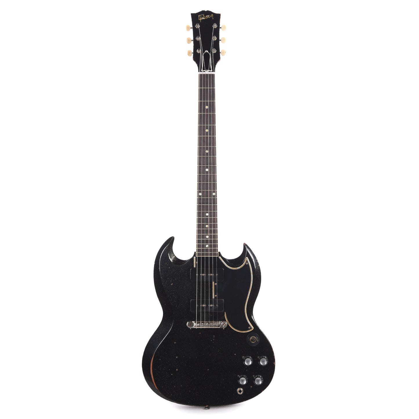 Gibson Custom Shop 1963 SG Special Reissue Antique Black Sparkle Murphy Lab Heavy Aged Electric Guitars / Solid Body
