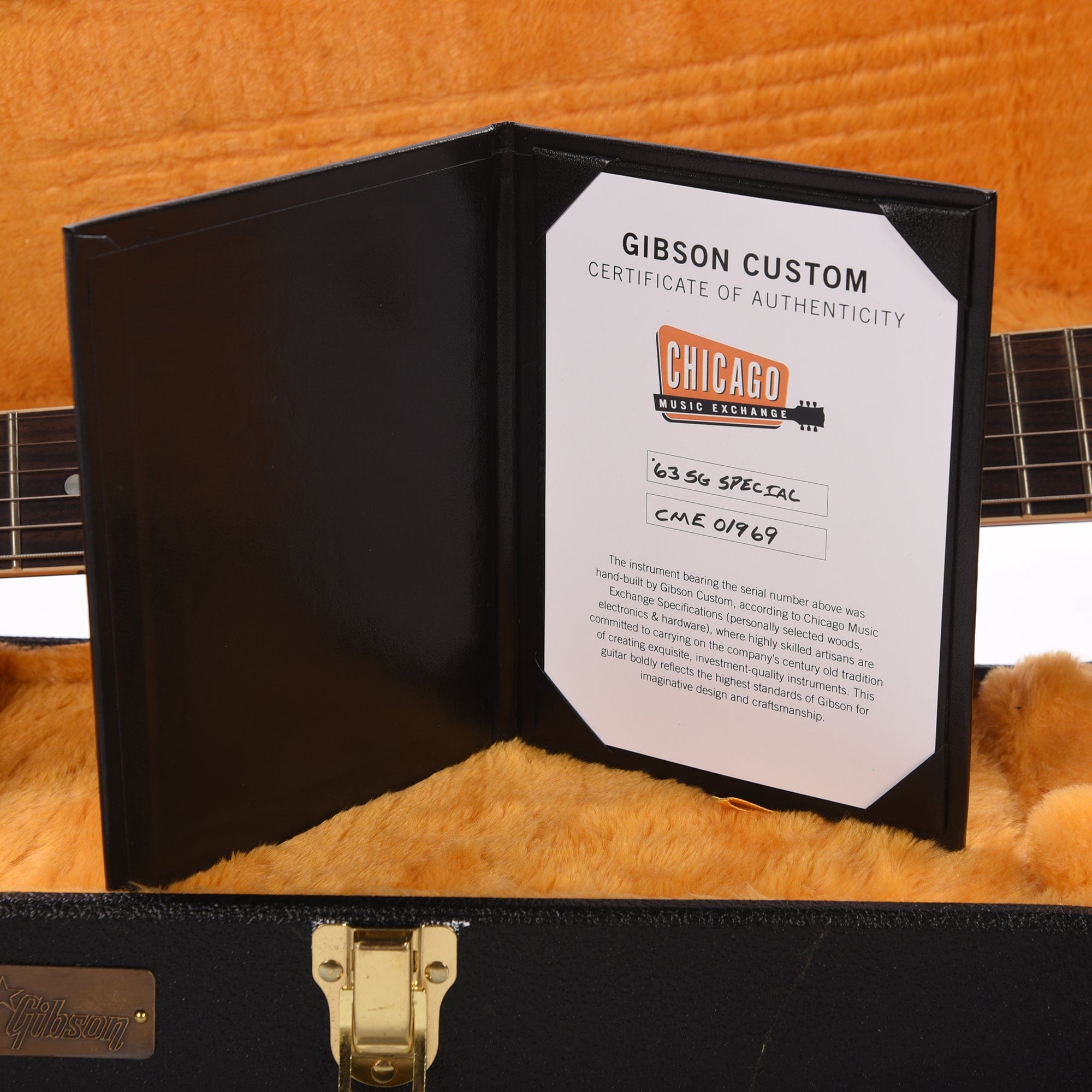 Gibson Custom Shop 1963 SG Special Reissue Antique Brunswick Blue Sparkle VOS Electric Guitars / Solid Body