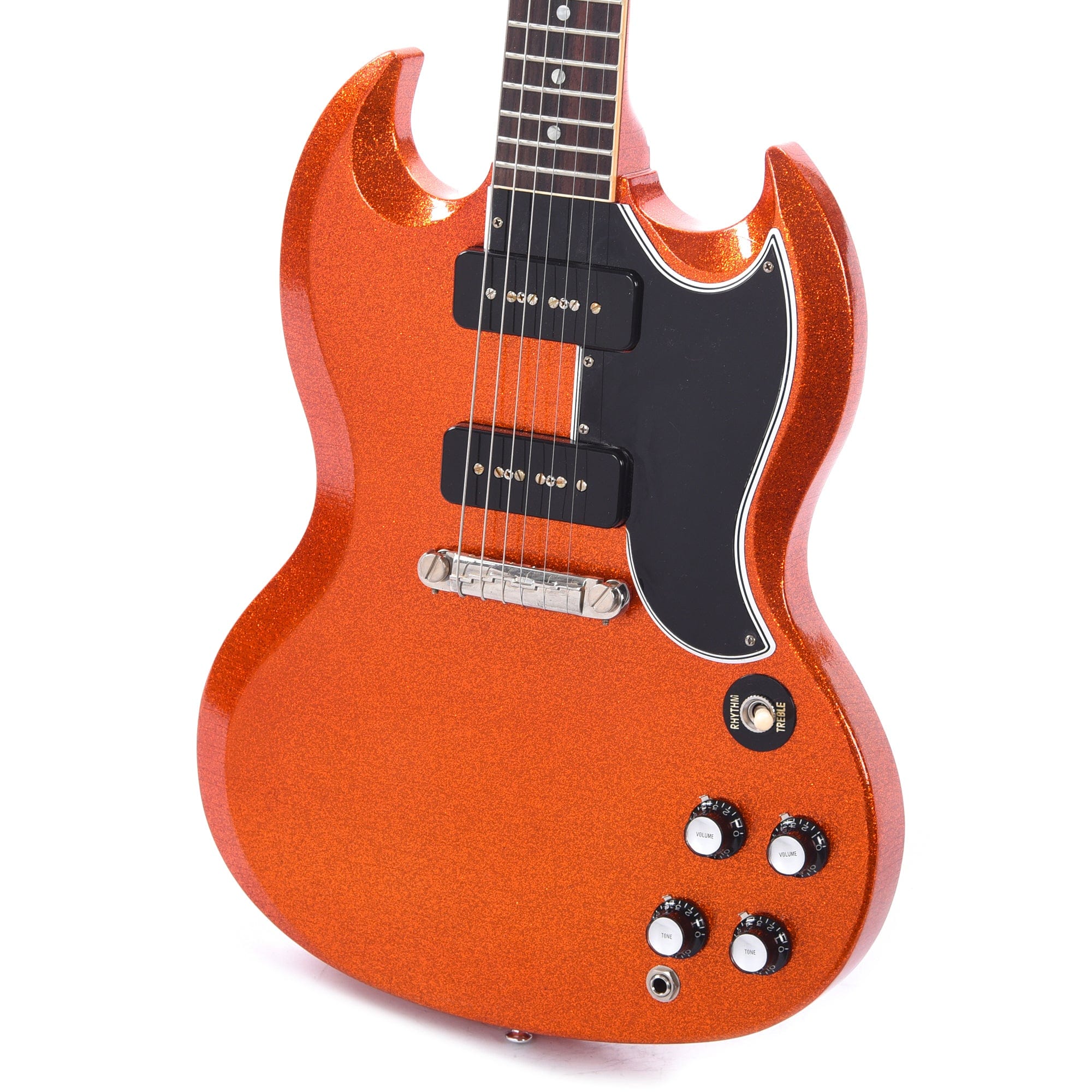 Gibson Custom Shop 1963 SG Special Reissue Antique Navelina Gold Sparkle Murphy Lab Ultra Light Aged Electric Guitars / Solid Body